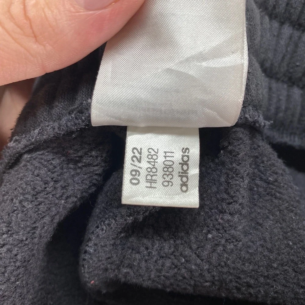 Adidas Sweatpants Mens‎ Black Size Medium Newton HS Logo Athletic Joggers